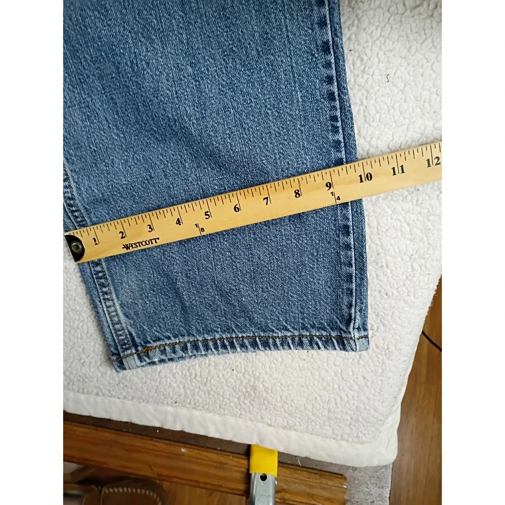 Vintage Levi 569 Loose Straight Jeans Mens 36x31 Light Wash Skate Baggy Y2K